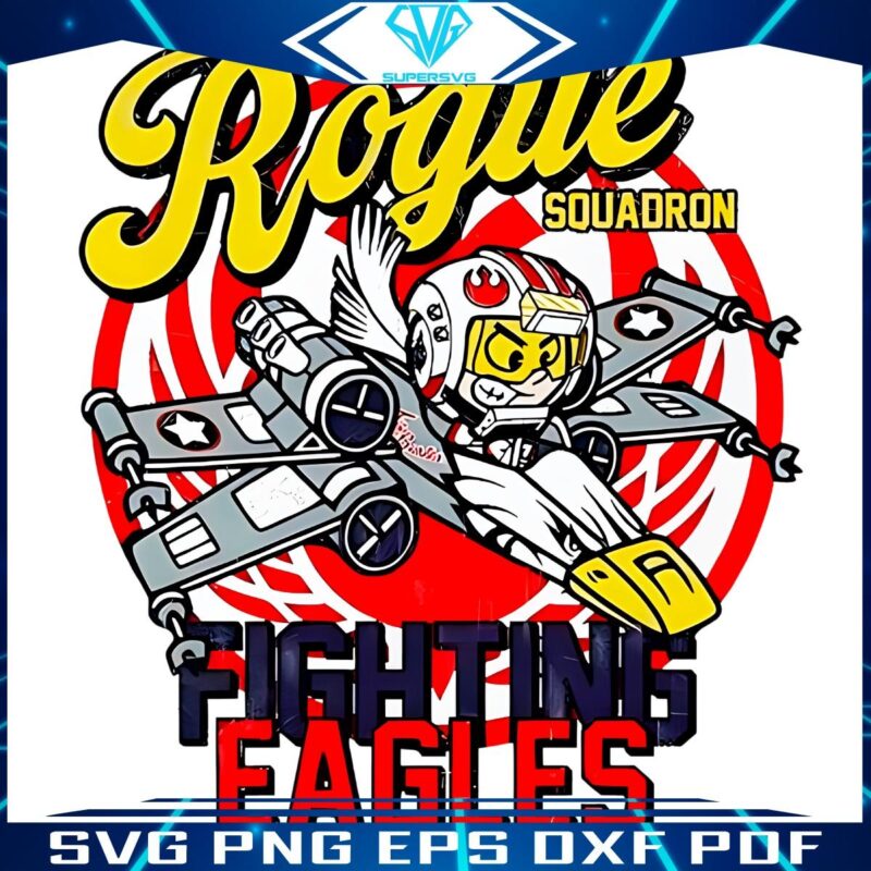 Rogue Squadron X Wing T65b Cartoon Fight Eagles PNG