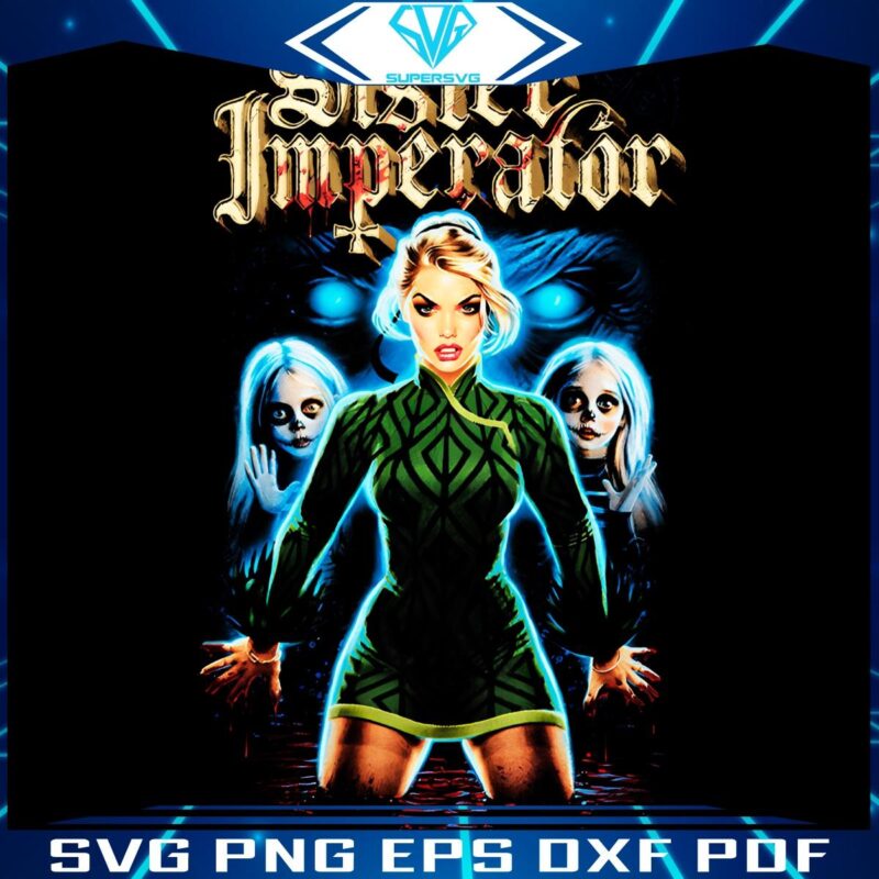 Sister Imperator Ghost Comic Captivating PNG Art