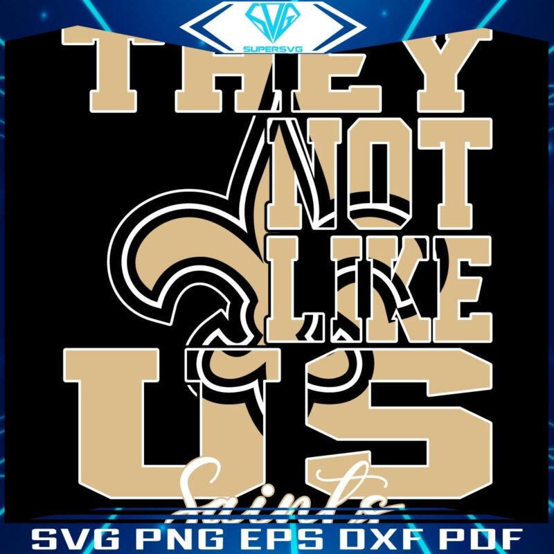 Stand Out New Orleans Saints NFL Football SVG