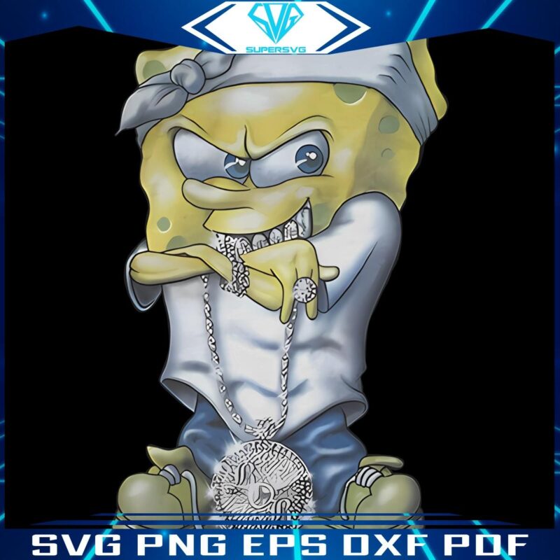 Thug Life Spongebob Squarepants PNG