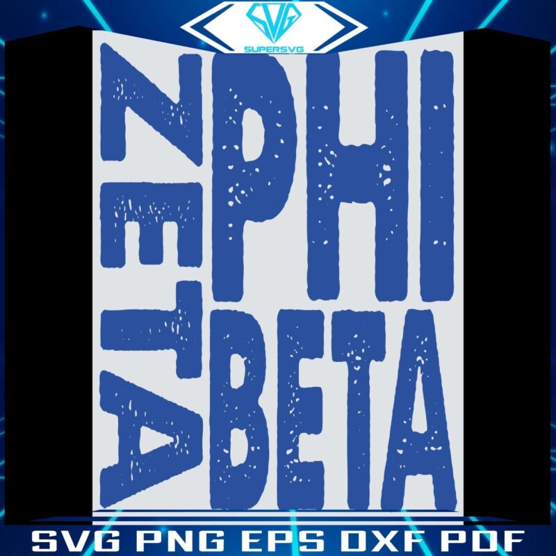 Timeless Zeta Phi Beta Sorority Design The Zeta SVG