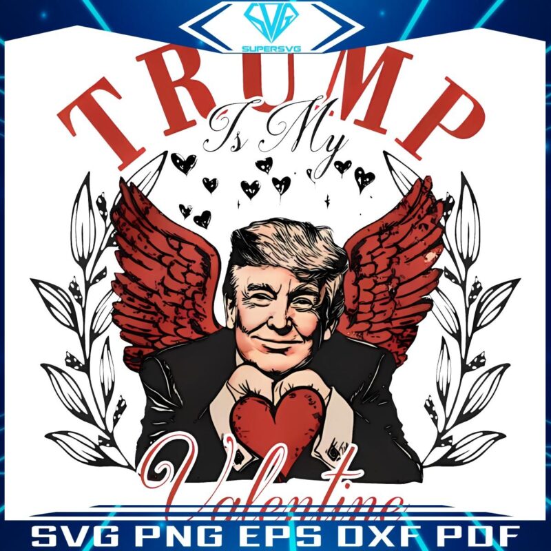 Trump Love Funny Valentines Day SVGPNG Delight