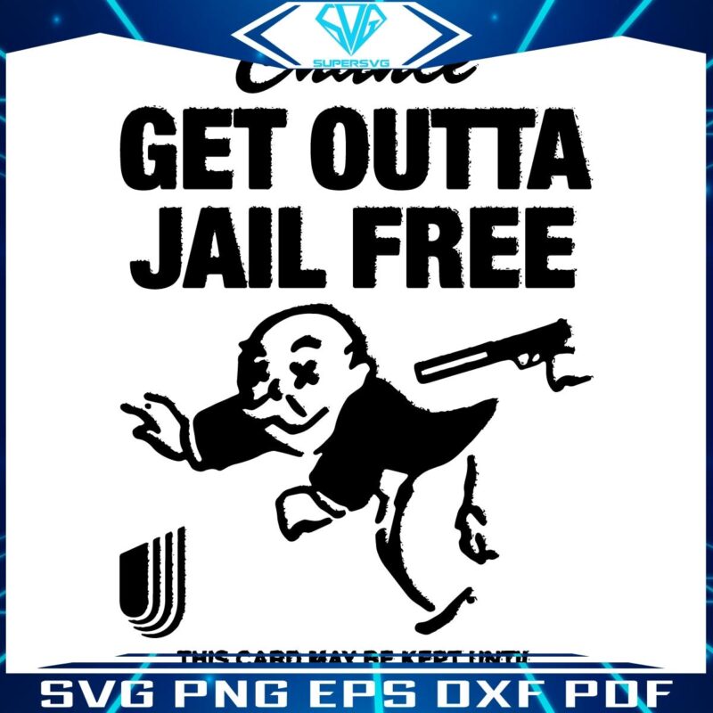 Unlock Freedom Get Out of Jail Free SVG