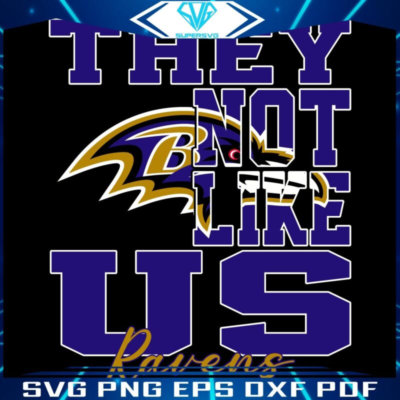 Unmatched Style Baltimore Ravens NFL Football SVG