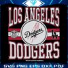 Vintage Los Angeles Dodgers MLB Baseball SVG