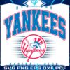 Vintage New York Yankees SVG Classic Baseball Art