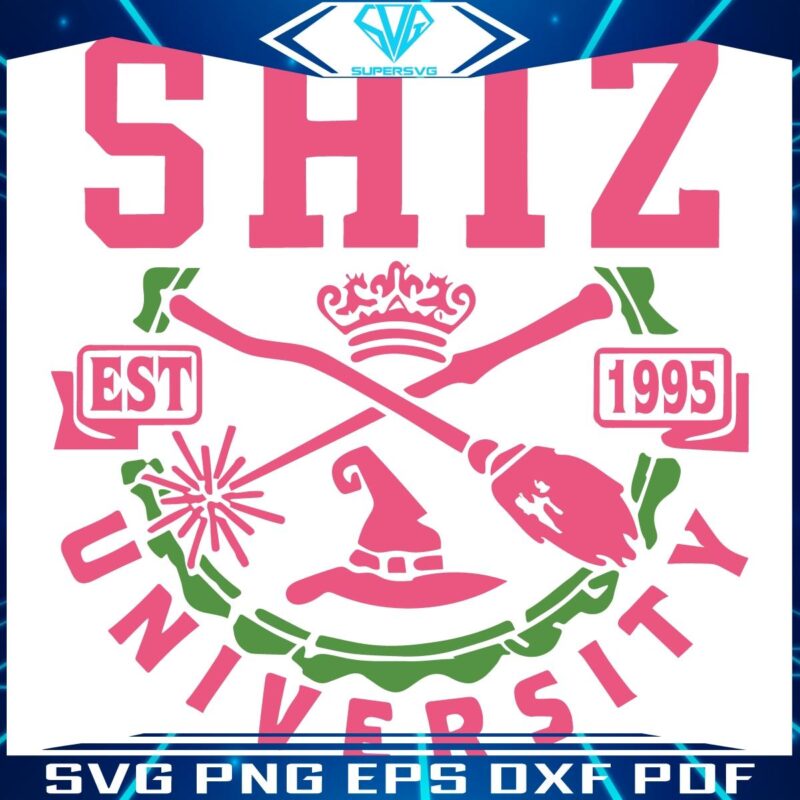 Vintage Shiz University Wicked SVG Since 1995