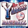 Vintage Yankees Classic Baseball Vibe in PNG Format