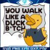 Waddle Like a Duck Hilarious Meme SVG