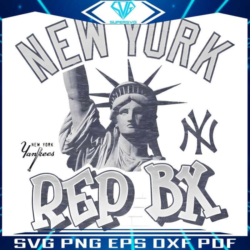 Yankees Liberty Iconic MLB PNG Design