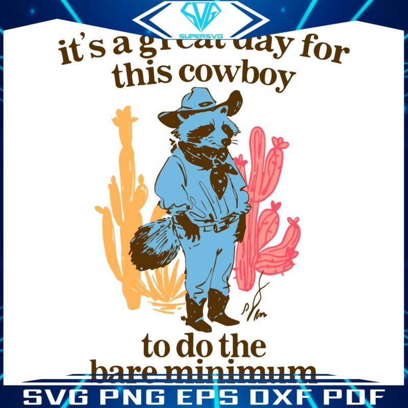 Yeehaw Minimalist Cowboy Vibes SVG