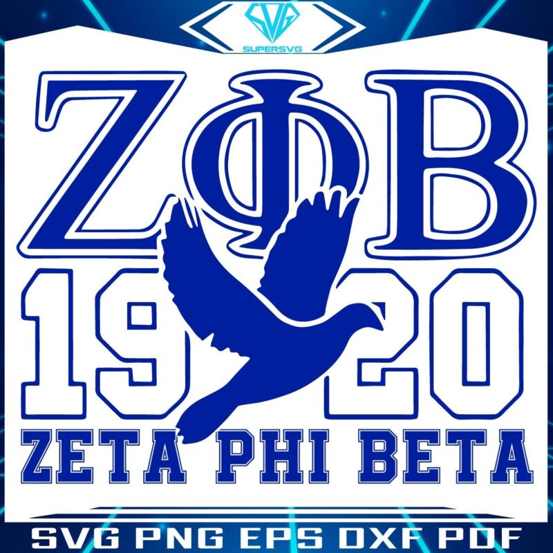 Zeta Phi Beta 1920 SVG Celebrate African American Heritage