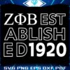 Zeta Phi Beta 1920 Timeless SVG Design
