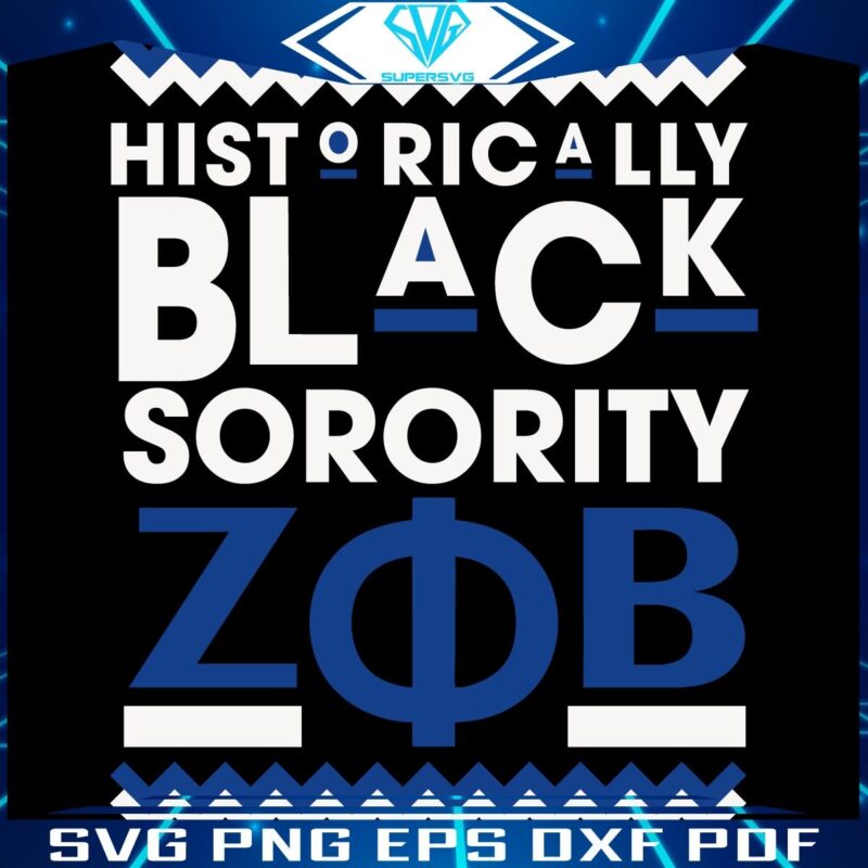 Zeta Phi Beta SVG Celebrating a Legacy of Black Excellence