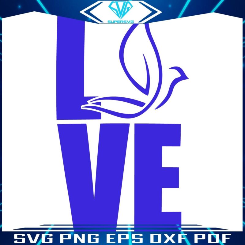 Zeta Phi Betas Dove Love Stunning SVG Design