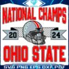 2024 Ohio State Buckeyes Football Champs Gelmet SVG Design