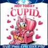 Adorable Valentine Duck Cartoon Character PNG