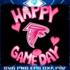 Atlanta Falcons Valentines Day Cheerful Gameday SVG Design