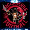 Buccaneers NFL Rush Zone Cartoon SVG Football Fun