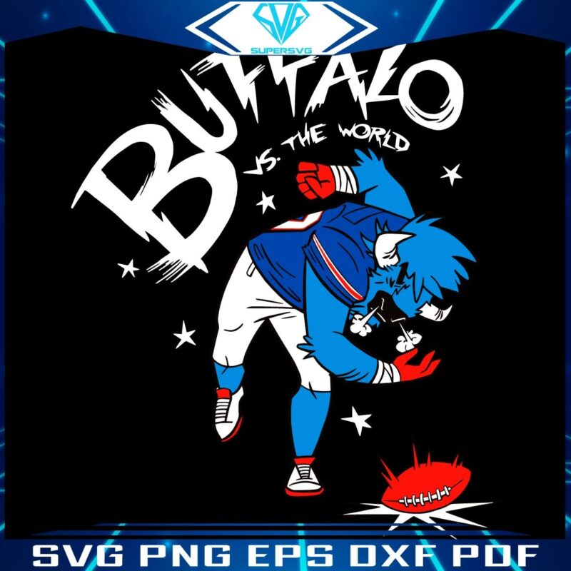 Buffalo Bills Football SVG Unleash the Spirit Against the World