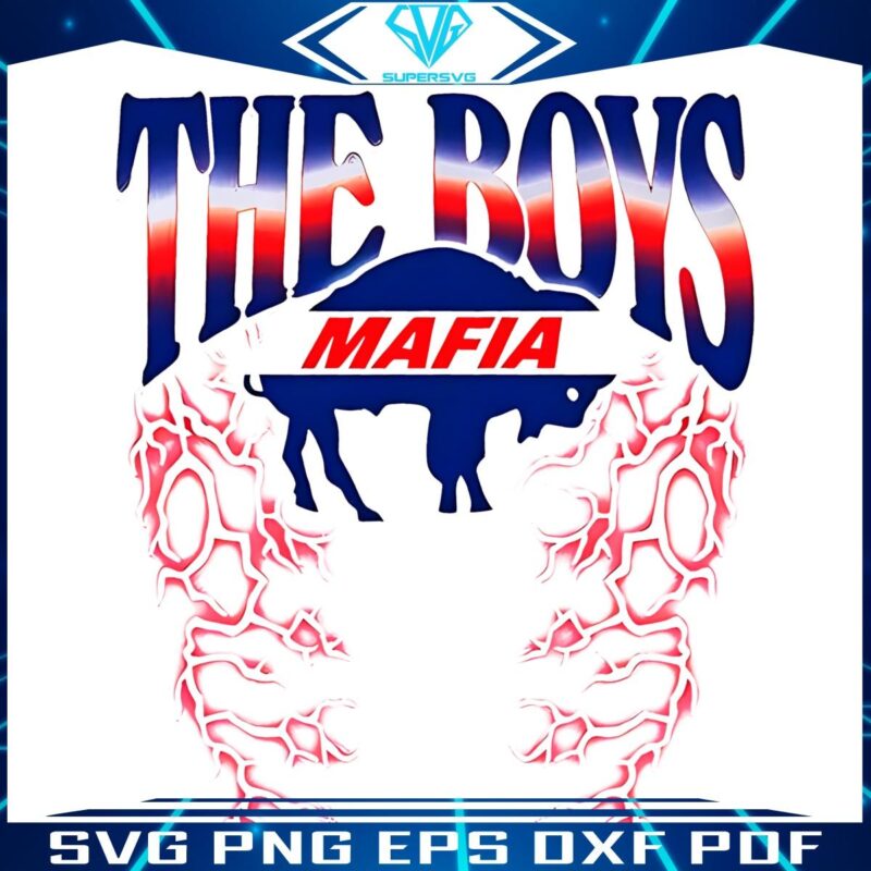 Buffalo Bills Mafia Electrifying PNG for The Boys