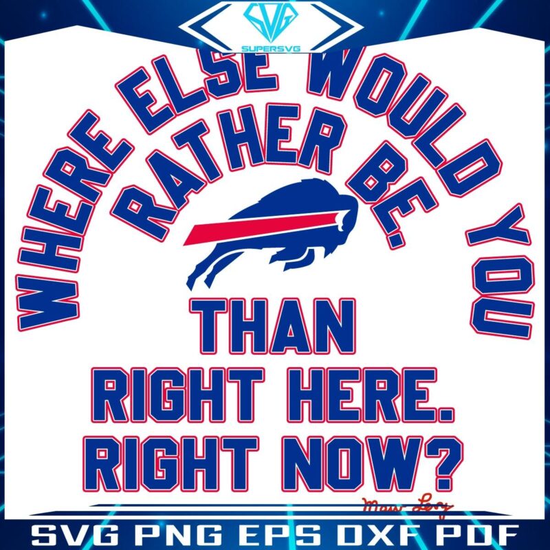 Buffalo Bills Tribute Marv Levy Quote SVG Design