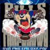 Buffalo Bills Tuchdown Nfl Tasmanian Devil SVG