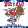 Buffalonian Devil Retro Buffalo Bills Mascot in PNG Format