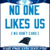 Carolina Panthers Unbothered and Unbroken SVG