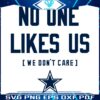 Dallas Cowboys Unbothered Proud SVG Design