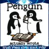 Did a Penguin Really Pen All Those Classics SVG Insight
