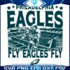 Fly Eagles Fly SVG Retro Vintage Philadelphia Eagles Design