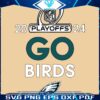 Fly High in 2024 Eagles Go Birds SVG for Playoffs