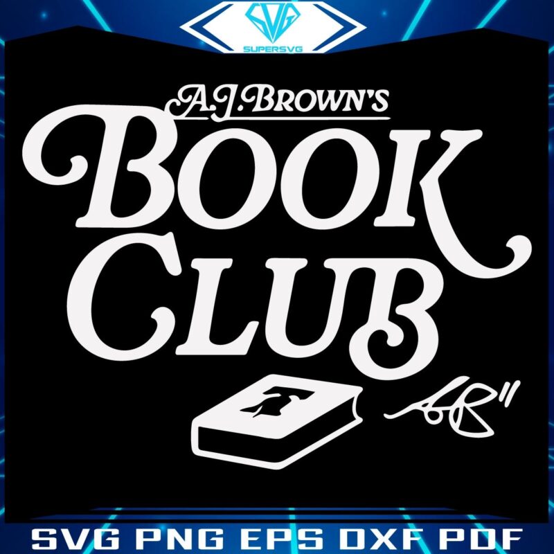 Fly High with A J Browns Eagles Parody SVG Book Club