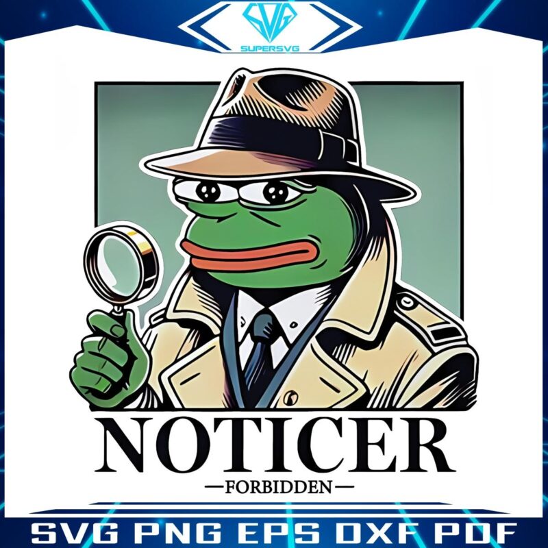 Forbidden Detective Pepe PNG Adventure