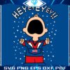 Heyeyeyey Peanuts Buffalo Bills SVG for Charlie Brown Fans