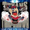 Houston Texans Tuchdown Nfl Tasmanian Devil SVG