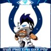 Indianapolis Colts NFL Rush Zone Cartoon Character SVG Design