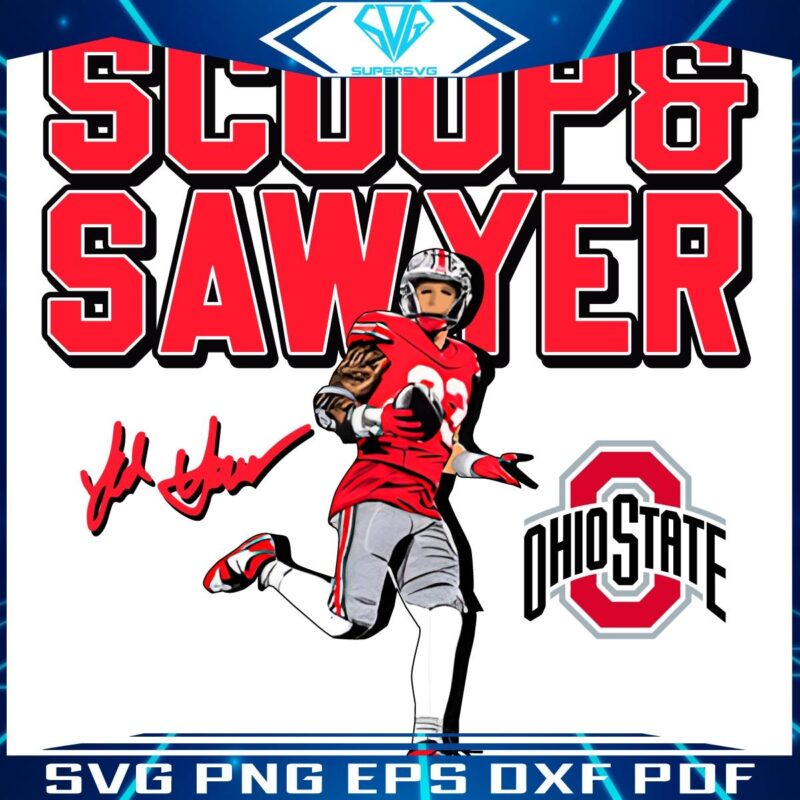 Jack Sawyers Epic Scoop Score Ohio State Buckeyes PNG Magic