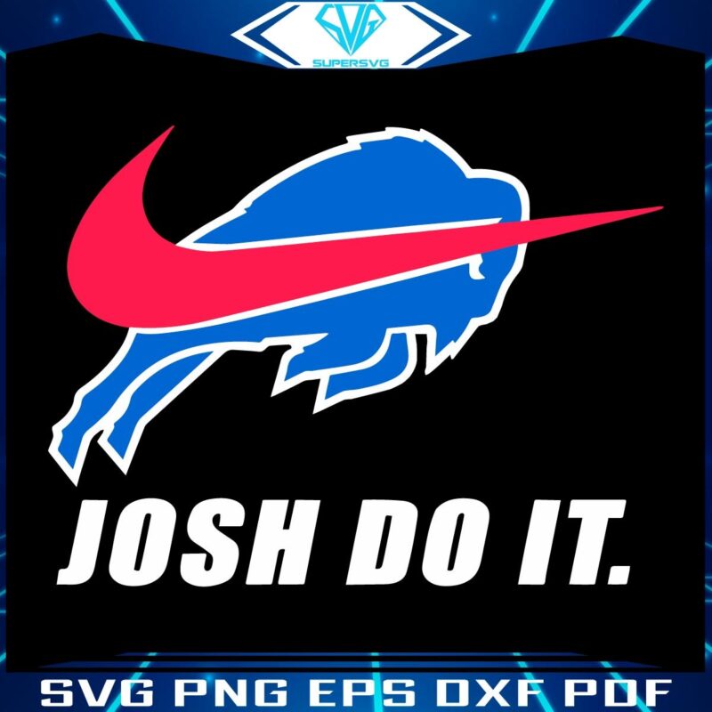 Joshs Winning Play Nike Buffalo Bills Logo SVG