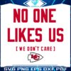 Kansas City Chiefs Proudly Unbothered SVG Design