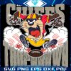Kansas City Chiefs Tuchdown Nfl Tasmanian Devil SVG