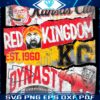 Kansas City Red Kingdom Est 1960 KC Dynasty PNG