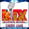 Kendrick Lamar Super Bowl 2025 Halftime Show PNG