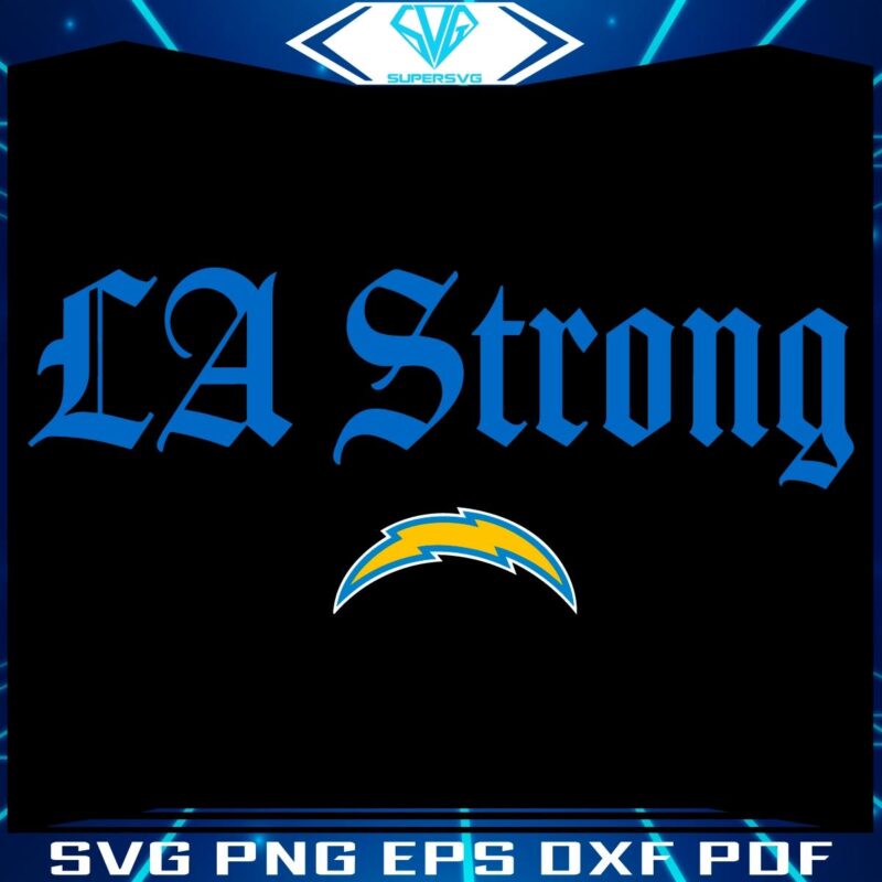 LA Chargers Power SVG Unleash the Strength