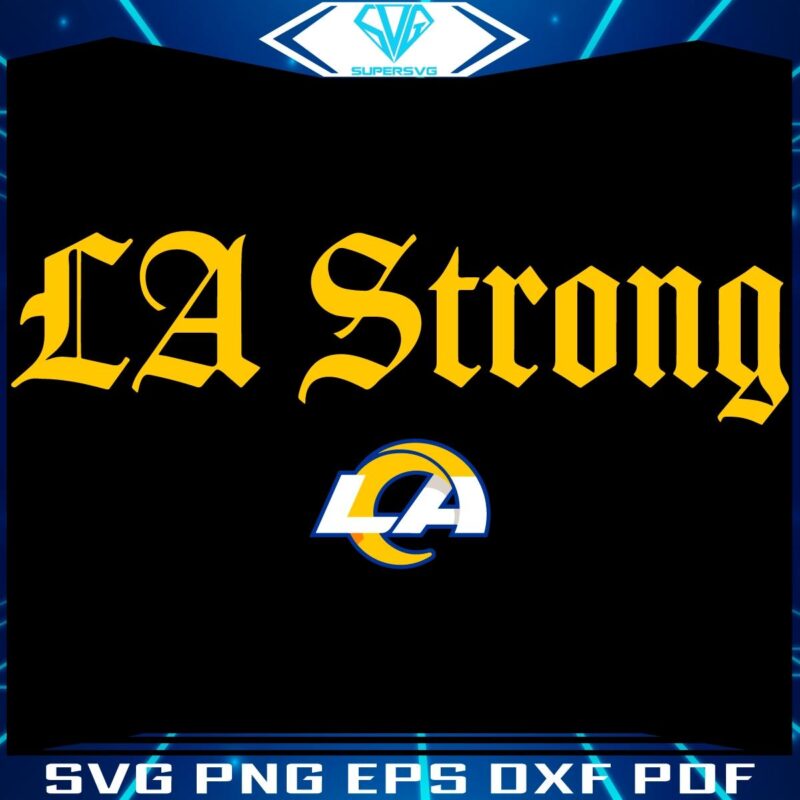 LA Rams SVG Unleash the Strength of Los Angeles