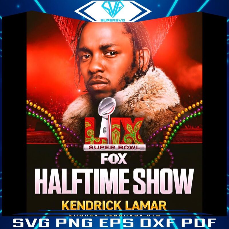 Lix Super Bowl Halftime Show Kindrick Lamar PNG