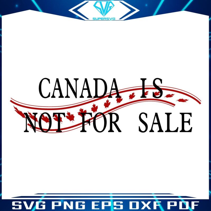 Maple Leaf Silk Canada SVG Not for Sale