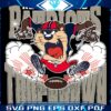 New England Patriots Tuchdown Nfl Tasmanian Devil SVG
