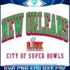 New Orleans Super Bowl City 2025 Retro Vibes in PNG